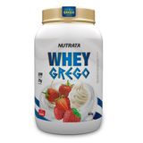 Whey Grego (900g) MORANGO COM CHANTILLY - Nutrata