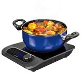 Cooktop Por Indução 1 Boca Cadence FOG601 Perfect Cuisini Preto 127V