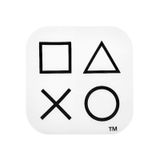 Luminária Abajur Playstation Box Ícones Ps4 Original Branco