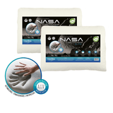 Kit 2 Travesseiros Nasa-x Alto - Duoflex + 2 Capas Impermeáveis