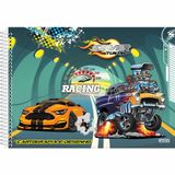 Caderno Desenho UNIV Capa Dura Silver Tuning 80F