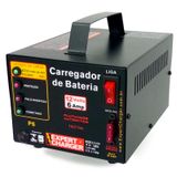 Carregador Bateria 12 volts 6A -  Inteligente Flutuador