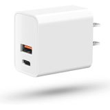 Zafolia Para Iphone 12 Carregador Bloco, 20w Usb C Carregador De Parede 2 Porta Adaptador De Alimentação Usb Carregamento Rápido Para Apple Iphone 12