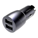 Carregador Veicular Turbo Rápido 2 Entradas USB 2.4A Viribus