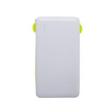 Power Bank 10000 Mah Kaidi Kd-956 - Branco Com Amarelo