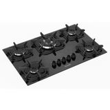 Cooktop Mueller 5 Bocas Tripla Chama Preto