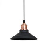 Pendente Luminaria Lustre Metal 1xe27 40w 20x16cm Qpd1163