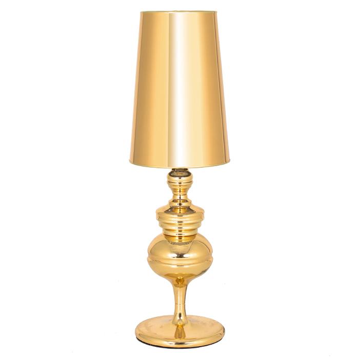 Luminária De Mesa - Abajur - Josephine - Dourado