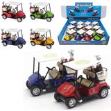 12 Pacote Desarmado De Metal Golf Modelo Brinquedo 1:32 Veículo De Escala (4 Polegadas)