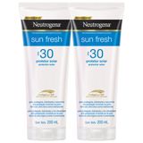 Kit 2 Protetor Solar Neutrogena Sun Fresh Corpo FPS 30 200ml