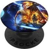 Star Wars: A Ascensão Da Ilustração Exclusiva Skywalker Popsockets Popgrip: Aperto Permutável Para Telefones E Tablets