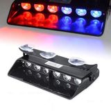 Giroflex Strobo Interno C/ Ventosas 6 Leds Vermelho Policia