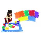 Colorações Flexíveis, Tapetes Plásticos, Conjunto De 6, Reutilizáveis, Resistentes, Duráveis, Laváveis, Multiuso, Arte, Artesanato, Pintura, Coloraçã