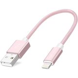 Cabocriação 0.5ft Cabo Carregador Curto Do Iphone, 6 Polegadas Lightning Para Cabo De Sincronização De Dados De Carregamento Usb Certificado Mfi, Ip