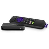 | De Estreia De Roku Leitor De Mídia De Streaming Hd/4k/hdr Com Cabo Hdmi Simples E Premium (renovado), Preto