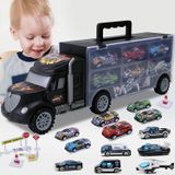 Brinquedos Infantis Para Meninos De 3 A 4 Anos, Transport Carros Porta-aviões Set Truck Brinquedos Com 20 Veículos Die-cast Caminhão Brinquedos Carro