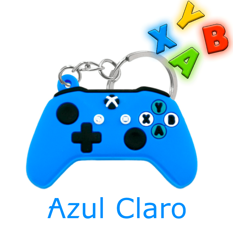 Chaveiro Gamer Controle Joystick Xbox Emborrachado