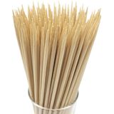 Espetos Naturais De Bambu Hopelf 8 Para Churrasco, Aperitivo, Frutas, Coquetel, Kabob, Fonte De Chocolate, Grelhado, Churrasco, Cozinha, Artesanato E