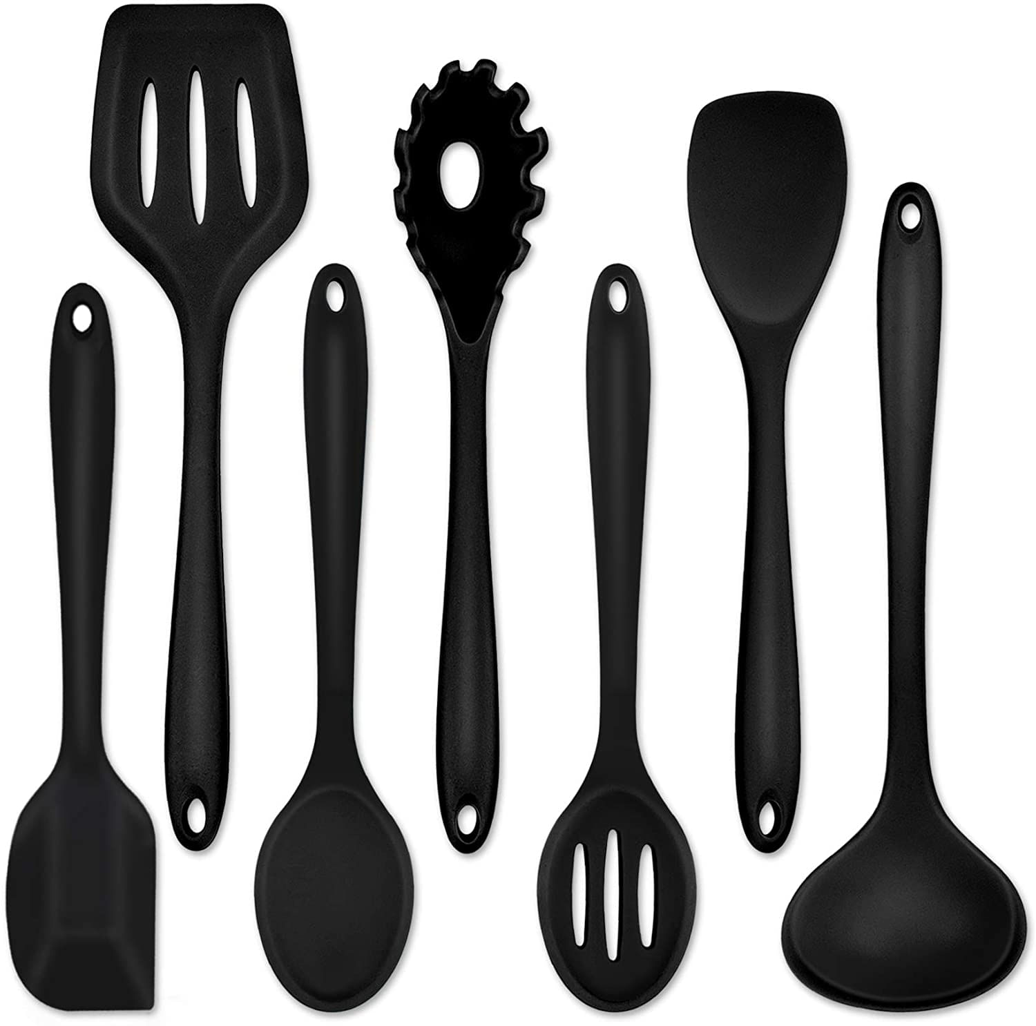 Utensílios De Cozinha Cozinha Conjunto De 7, P&amp,p Chef Cozinha Resistente Ao Calor Cozinha Utensil Cozinha Espátula Para Cozinha Antiaderente Cozi