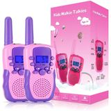 Brinquedos Selieve Para Crianças De 3 A 12 Anos, Walkie Talkies Para Crianças 22 Canais 2 Maneira Brinquedo De Rádio Com Lanterna Lcd Retroiluminada,