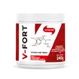 Pré treino VFORT 240G Frutas Vermelhas  Vitafor