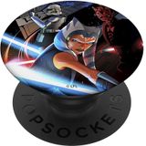 Star Wars: The Clone Wars Exclusive Ahsoka &amp, Darth Maul Popsockets Popgrip: Aderência Permutável Para Telefones E Tablets