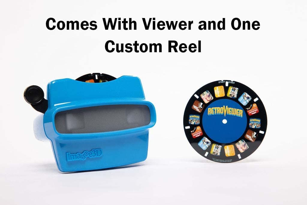Image3d Custom Viewfinder Reel Plus Blue Retroviewer - Visor Para Crianças,  &, Adultos, Brinquedos Clássicos, Espectador De Slide, Brinquedos De D -  Carrefour