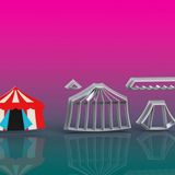 Cortador Circo Tenda Modular Tamanho 5cm
