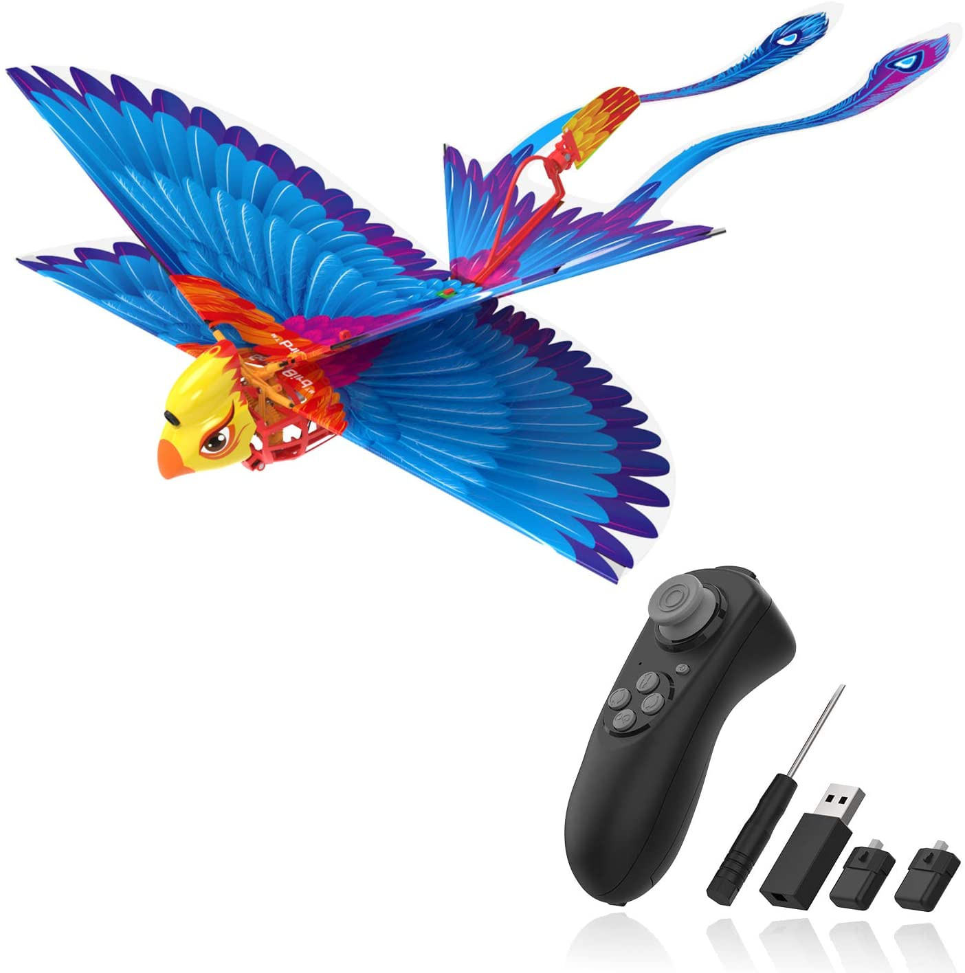 Hanvon Go Bird Flying Toy, Mini Rc Flying Bird Helicopters, Bionic ...