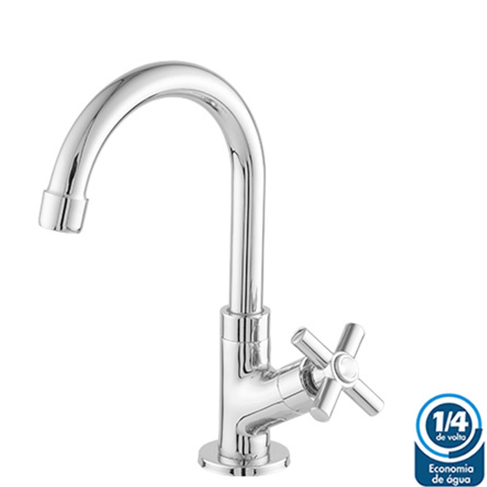 Torneira Para Banheiro 1/4 De Volta Com Bica Móvel C31 Em Metal Linha Robust é boa?