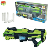 Lançador De Dardos Super Shot Power Flash Tipo Nerf Brinquedo Infantil Da Dm Toys