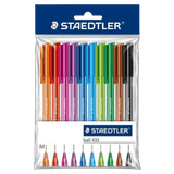 Caneta Esferográfica 1.0 10 cores Ball 432 Staedtler