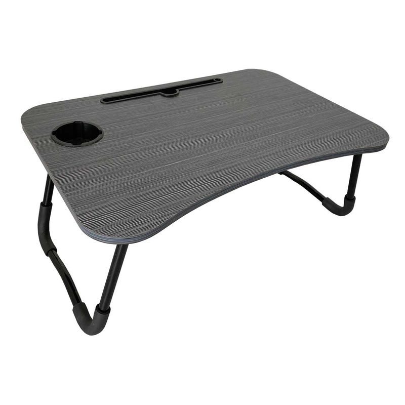 Menor preço em Mesa Multiuso Retangular 60x40x27cm MDF Cinza Kesh