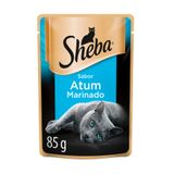 Ração Úmida Sheba Sachet para Gatos Adultos Sabor Atum 85g