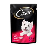 Ração Úmida Cesar Sachet para Cães Adultos Sabor Carne 85g