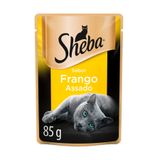 Ração Úmida Sheba Sachet para Gatos Adultos Sabor Frango 85g