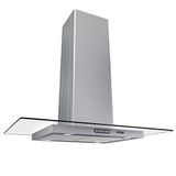 Coifa De Ilha Vidro Reto Em Inox Civr 240W 90Cm Fogatti - 127V