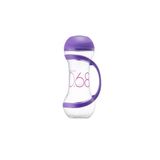 HAP505V - Squeeze Plástica Halter Violeta c/ Tampa Flip, 560 ml