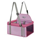 Assento Para Cães E Gatos Tubline Transpet 37cm Lilás E Rosa