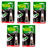 Cola Instantânea Three Bond Gel 3g Kit Com 05 Unidades