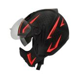 Capacete De Moto Peels Com Oculos 58