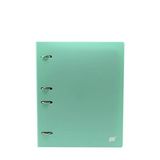 Caderno Argolado Verde Fichário Yes B5 Colegial Tons Pasteis