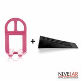 4000 Clips Niveladores Pisos Porcelanato +300 Cunhas Nivelar - 3,0 mm