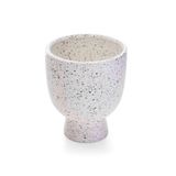 Cachepot Decorativo Em Cerâmica Branco 14x11 Cm - D'rossi