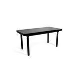 Mesa De Jantar Retangular 4 Lugares De Madeira 110x80 França Tabaco - Straub Web