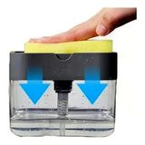 Porta Detergente De Pressão Com Suporte Para Esponja