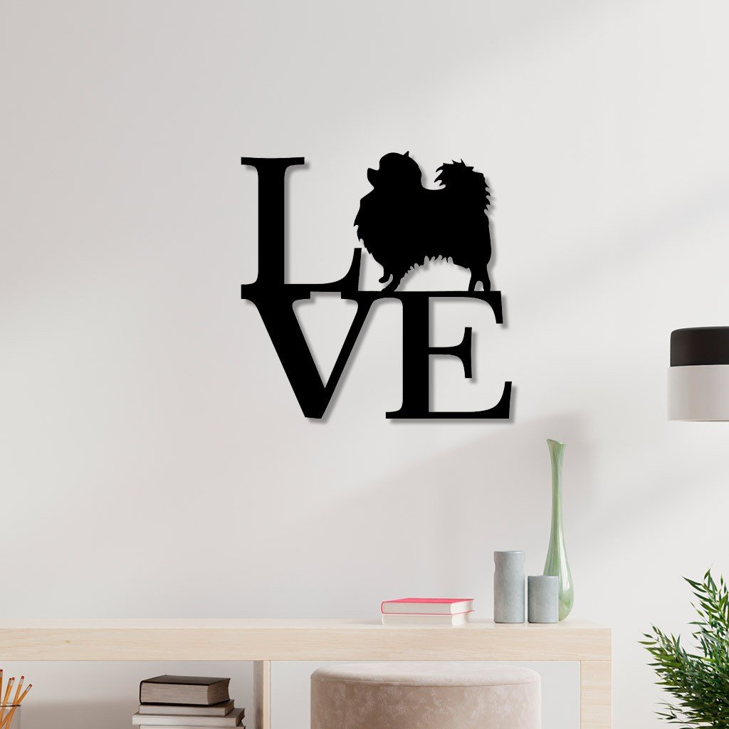 Escultura De Parede Em Mdf Love Spitz Alemão
