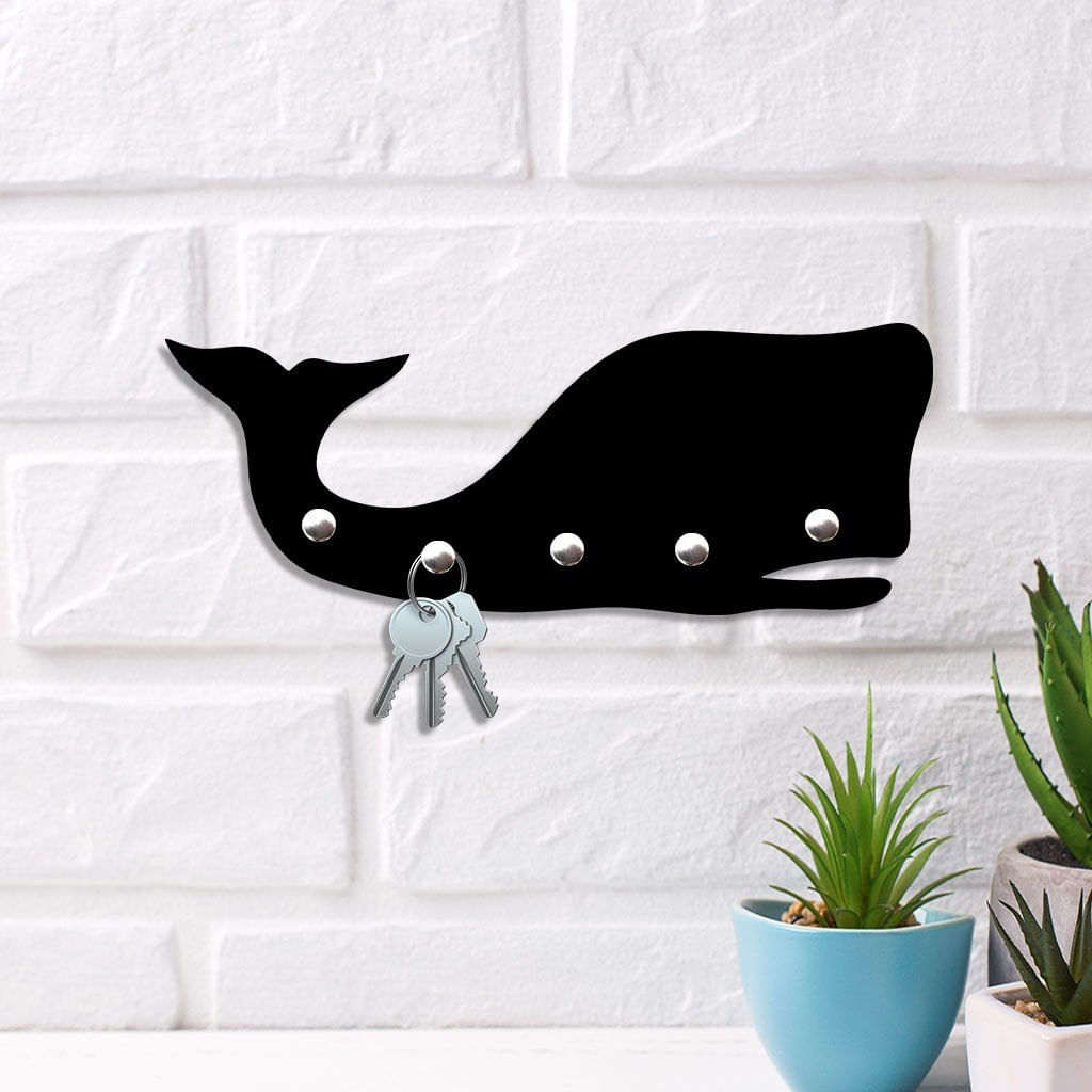 Porta Chaves De Parede Baleias