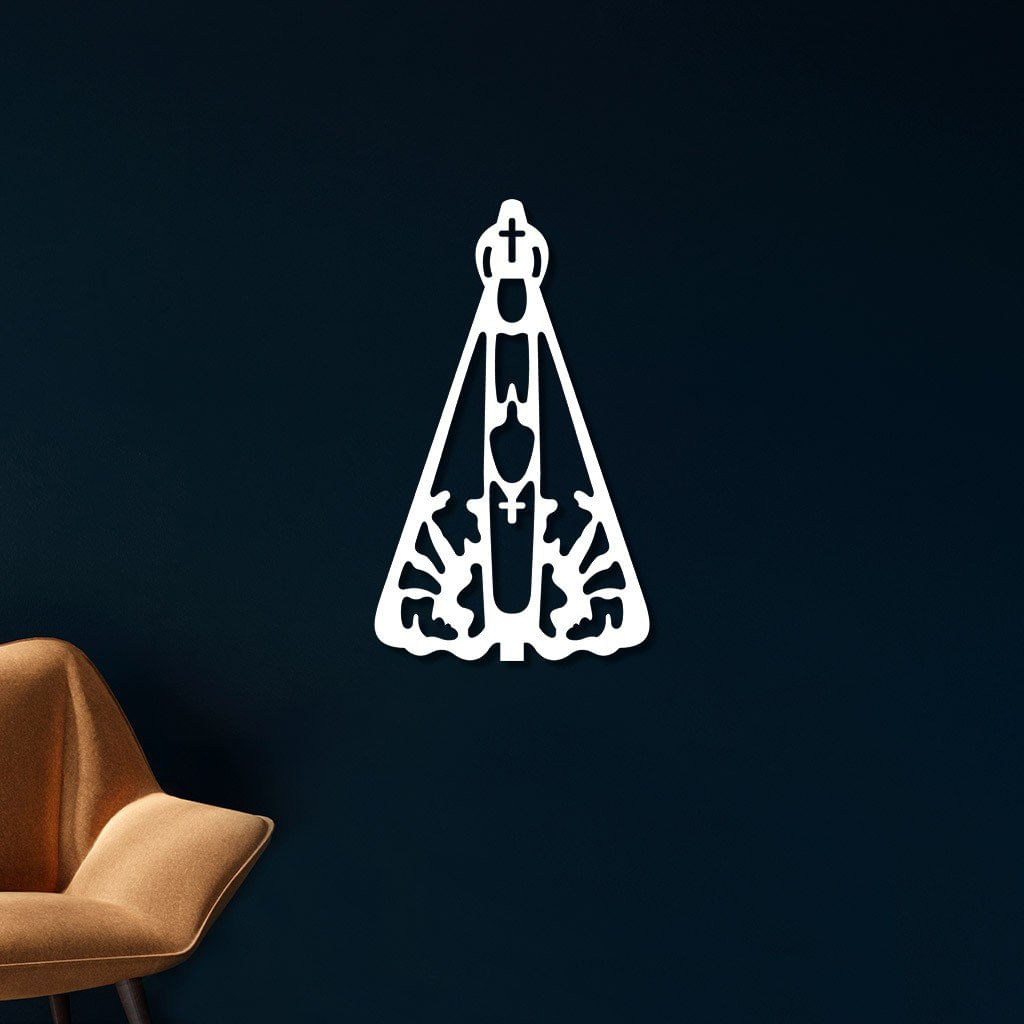 Escultura De Parede Em Mdf Nossa Senhora 3