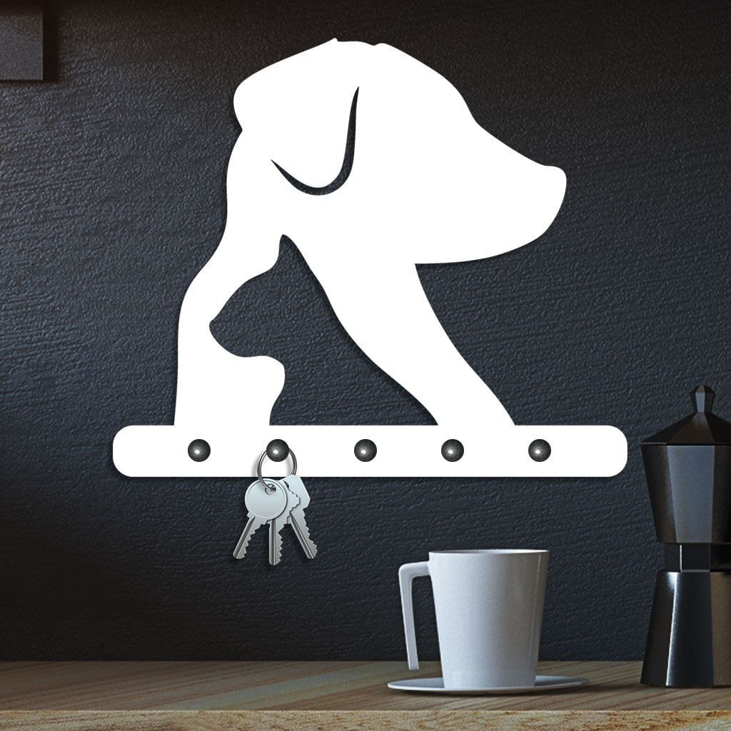 Porta Chaves De Parede Cachorro E Gato